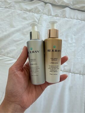 REJURAN Turnover Ampoule 50ml & Dual Effect Ampoule 50ml Bundle
